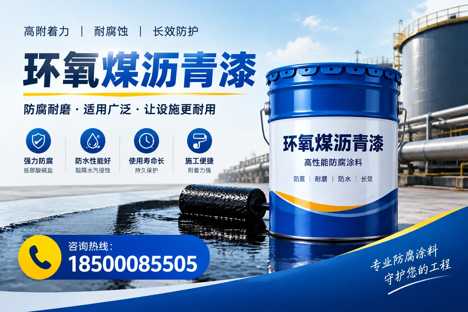 环氧煤沥青漆与其他涂料的对比分析，助力张掖企业决策